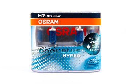 Osram H7 55W Cool Blue Hyper 62210CBH Headlight Bulb - image 1