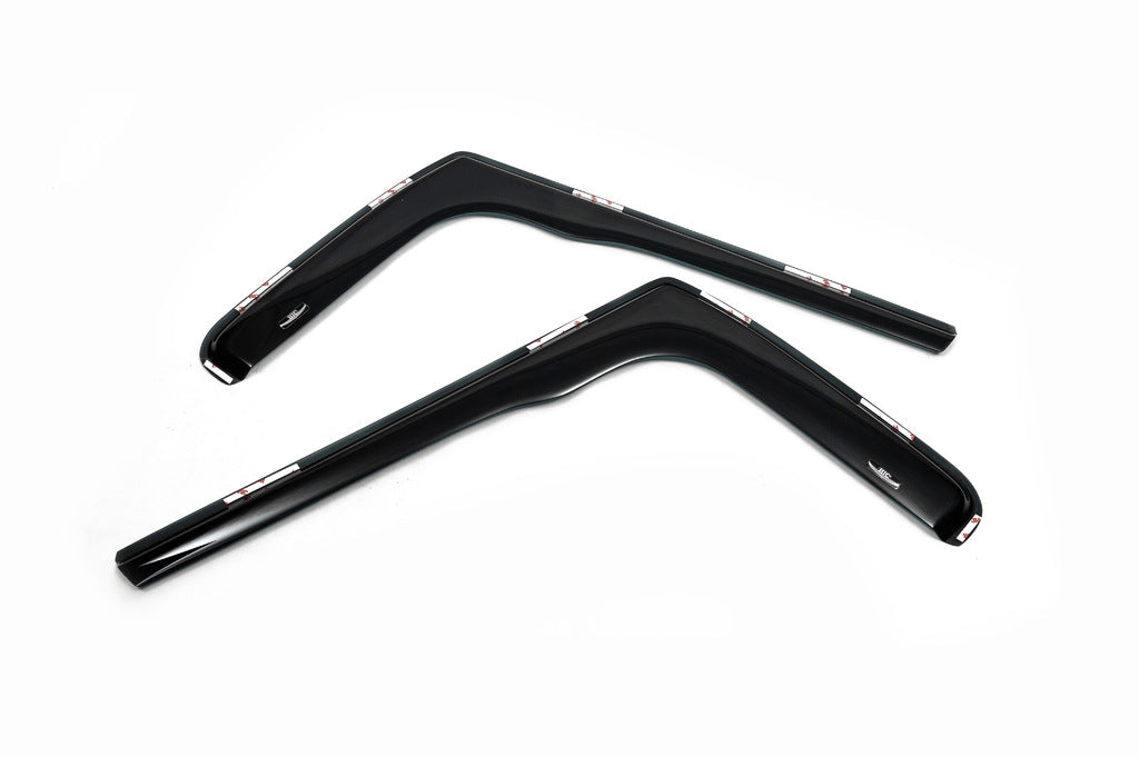 In-channel window deflectors (2 pcs, HIC) for Ford Transit 2014- - image 4