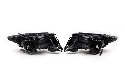 Front Headlights Lexus-Design-3-LED V1 (2017+, Set of 2) for Toyota Land Cruiser Prado 150 2009-2023 - image 6