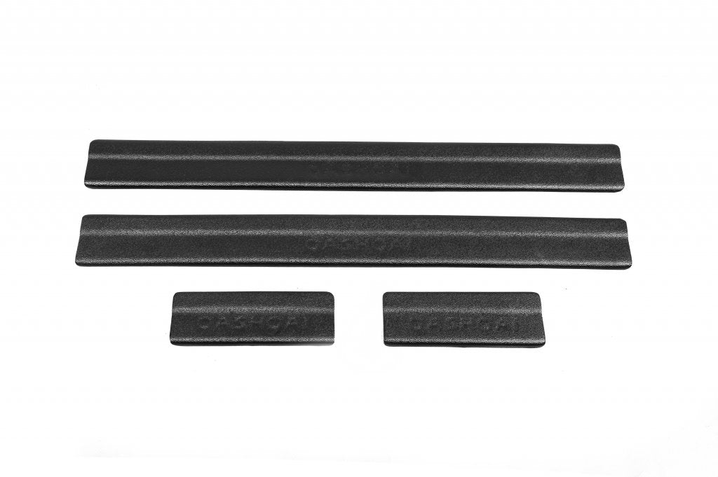 Door Sill Protectors DDU (4 pcs, plastic) for Nissan Qashqai 2007-2010 - image 2