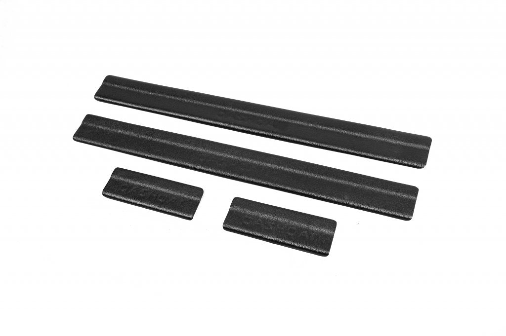 Door Sill Protectors DDU (4 pcs, plastic) for Nissan Qashqai 2007-2010 - image 3