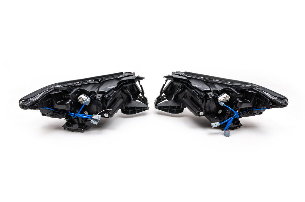 Front Headlights Lexus-Design 4-LED V1 (2017+, 2 pcs) for Toyota Land Cruiser Prado 150 2009-2023 - image 7