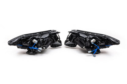 Front Headlights Lexus-Design 4-LED V1 (2017+, 2 pcs) for Toyota Land Cruiser Prado 150 2009-2023 - image 8