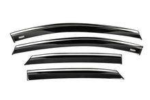 Window Deflectors with Chrome Trim (2024+, 4 pcs, Niken) for Ford Puma 2019- - image 1