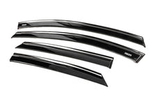 Window Deflectors with Chrome Trim (2024+, 4 pcs, Niken) for Ford Puma 2019- - image 2