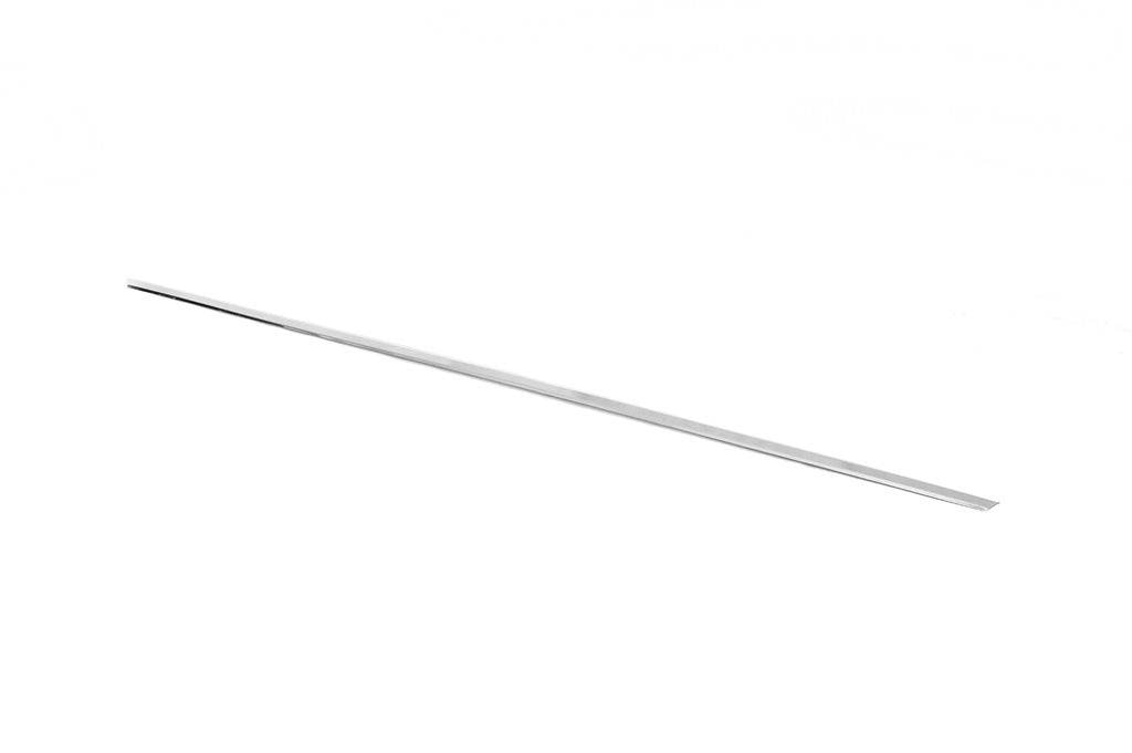 Chrome bar above the number (stainless) for Audi Q7 2015- - Reelken Auto
