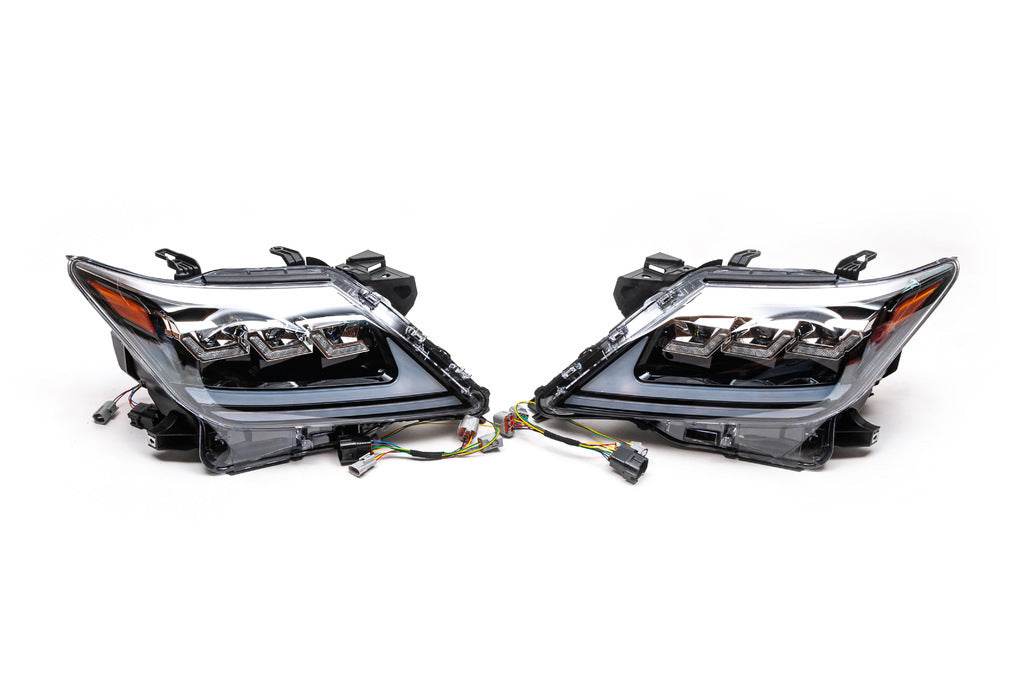 Mini-restyling kit from the 2008-2015 TRD Sport model (bumper, headlights) for Lexus LX570/450d - Reelken Auto