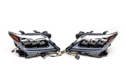 Mini-restyling kit from the 2008-2015 TRD Sport model (bumper, headlights) for Lexus LX570/450d - Reelken Auto