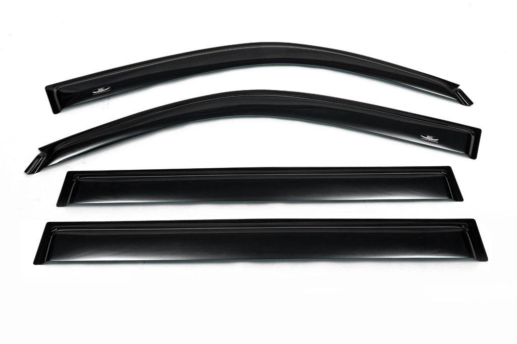 Deflectors (4-piece, HIC) for Toyota Land Cruiser 100 - Reelken Auto