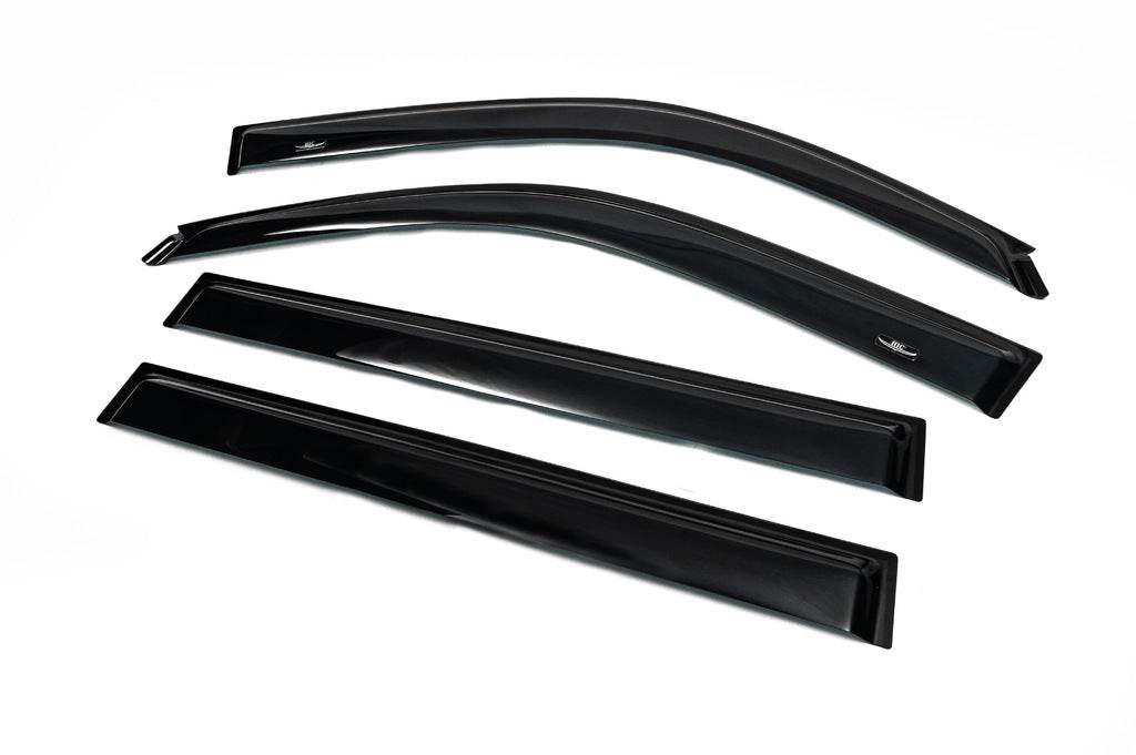 Deflectors (4-piece, HIC) for Toyota Land Cruiser 100 - Reelken Auto