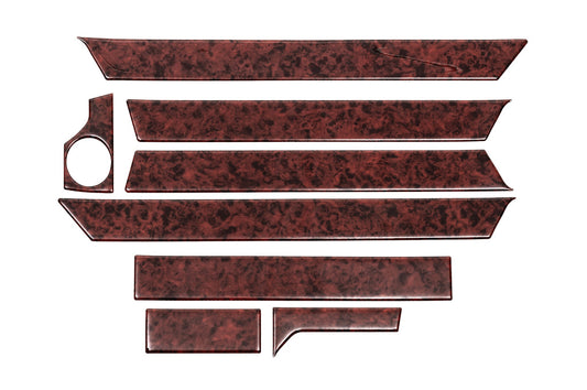 Dashboard Trim Covers (Meric) for Mercedes E-сlass W124 1984-1997 - image 1