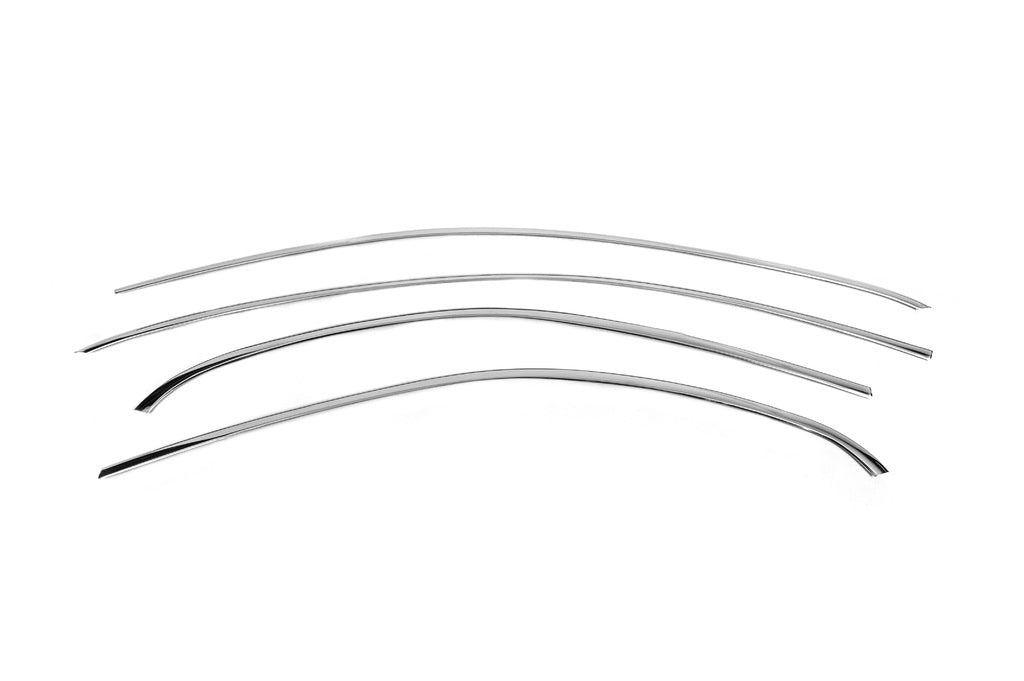 Upper window trim stainless steel (4 pcs) for Mercedes A-сlass W177 2018- - image 2