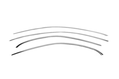 Upper window trim stainless steel (4 pcs) for Mercedes A-сlass W177 2018- - image 2