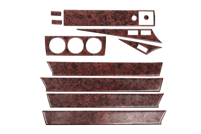 Dashboard Trim Kit (11 pcs) for Mercedes W201 (190) 1982-1993 - image 1