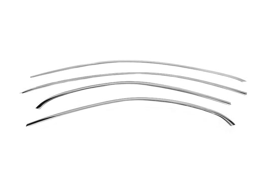 Upper window trim stainless steel (4 pcs) for Mercedes A-сlass W177 2018- - image 2