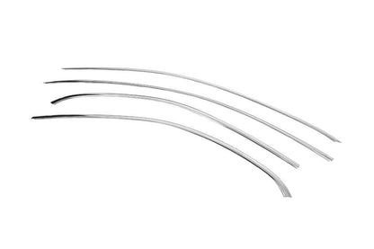 Upper edging of windows (4 pcs., stainless steel) for Mercedes A-class W177 2018↗ - Reelken Auto