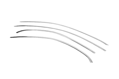 Upper window trim stainless steel (4 pcs) for Mercedes A-сlass W177 2018- - image 3