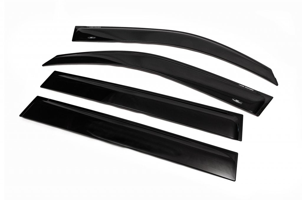 Window Deflectors 11cm (4pcs, HIC) for Toyota Land Cruiser 200 2007-2021 - image 5