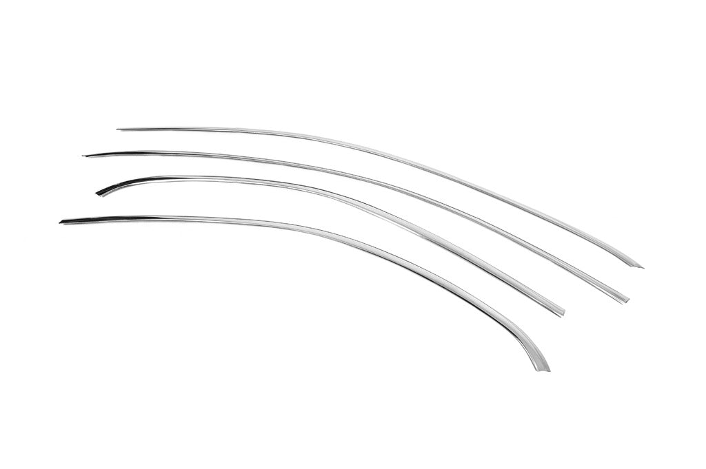 Upper window trim stainless steel (4 pcs) for Mercedes A-сlass W177 2018- - image 3
