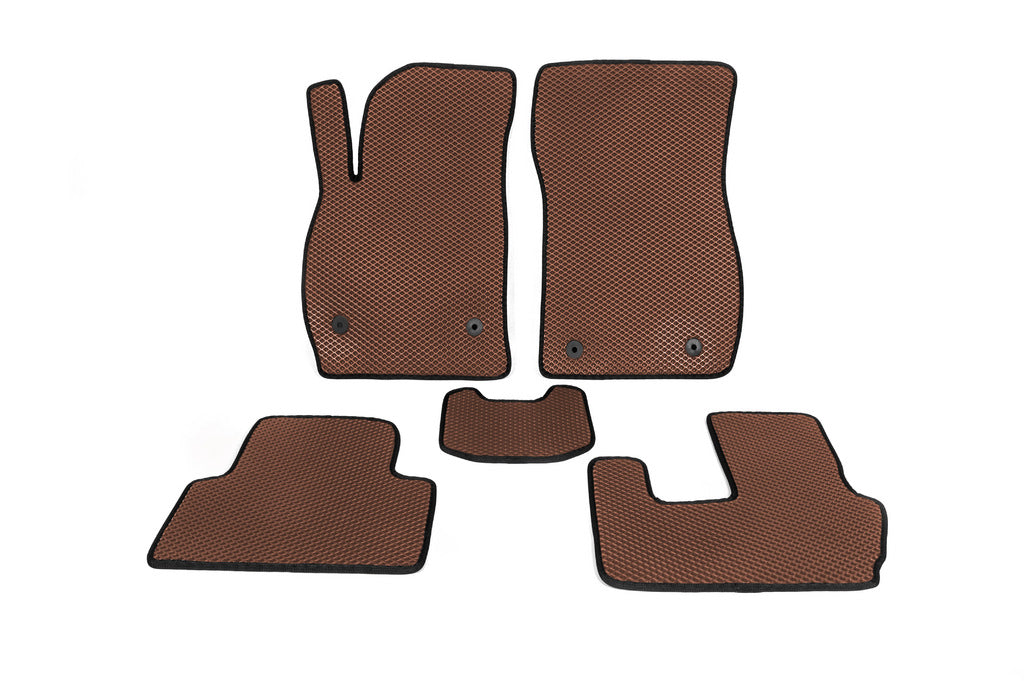 EVA Floor Mats (Brown) for Opel Zafira C Tourer 2011-2019 - image 1