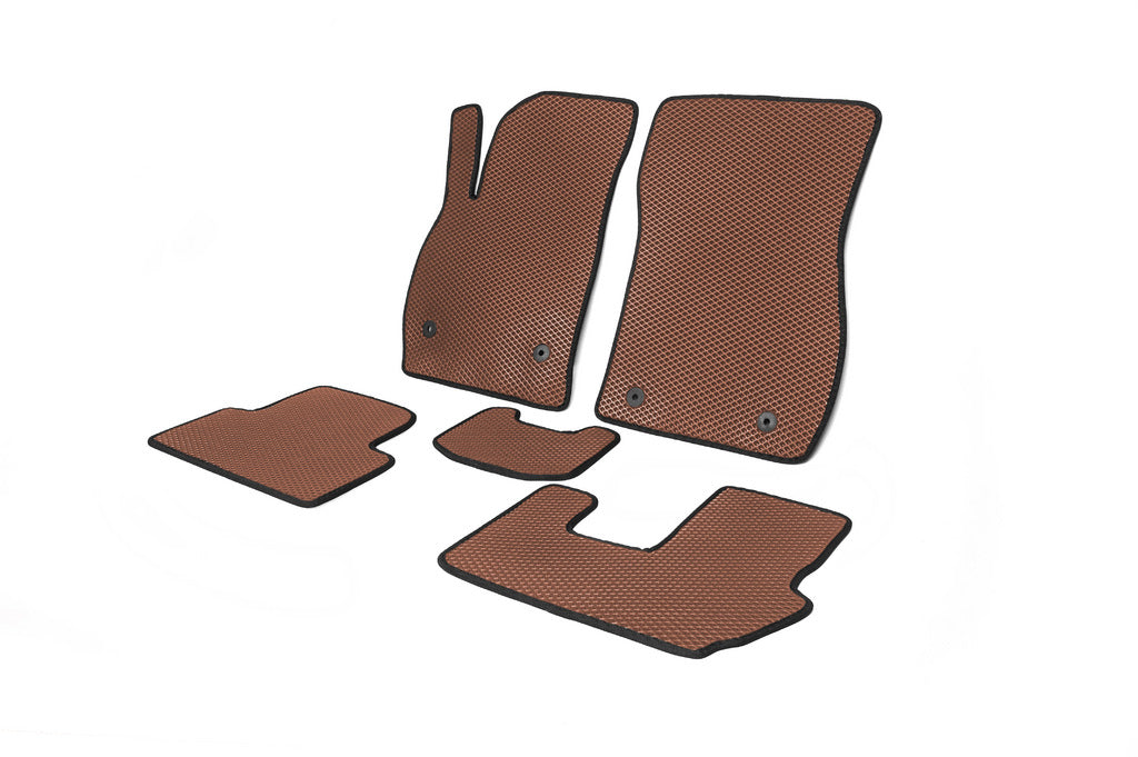 EVA Floor Mats (Brown) for Opel Zafira C Tourer 2011-2019 - image 2