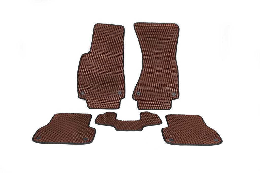 EVA mats (brown) for Audi A7 2010-2018 - Reelken Auto
