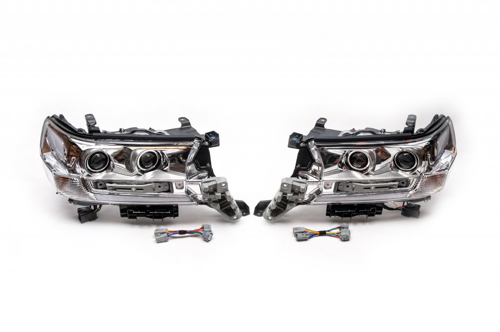 Front Headlights 2016+ (Standard) for Toyota Land Cruiser 200 2007-2021 - image 1