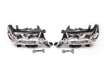 Front Headlights 2016+ (Standard) for Toyota Land Cruiser 200 2007-2021 - image 2