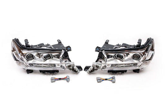 Front Headlights 2016+ (Standard) for Toyota Land Cruiser 200 2007-2021 - image 2