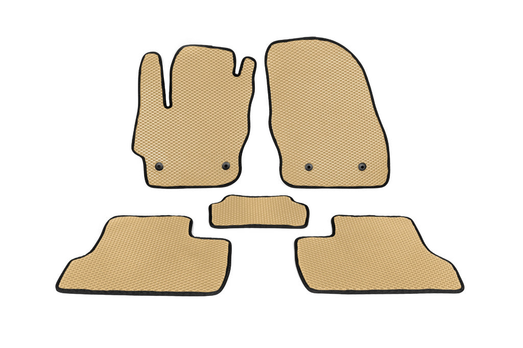 EVA Floor Mats (Beige) for Mazda 3 2009-2013 - image 1