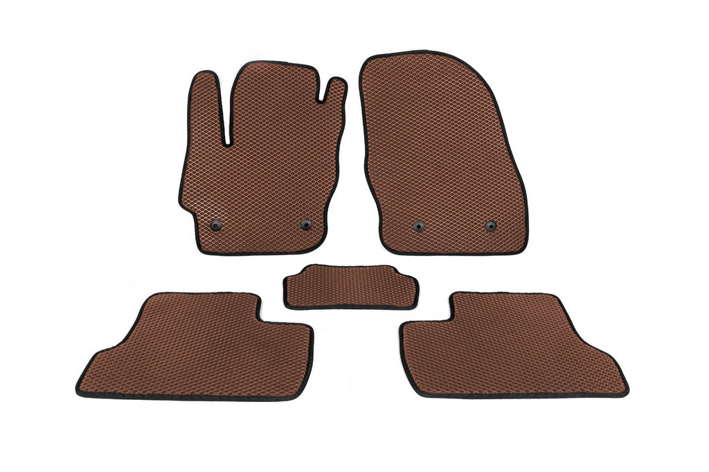 EVA Floor Mats (Brown) for Mazda 3 2009-2013 - image 1