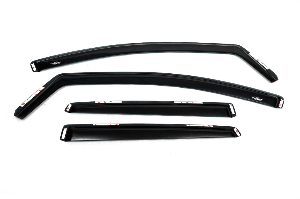 In-channel window deflectors (4 pcs, HIC) for Ford Kuga/Escape 2013-2019 - image 2