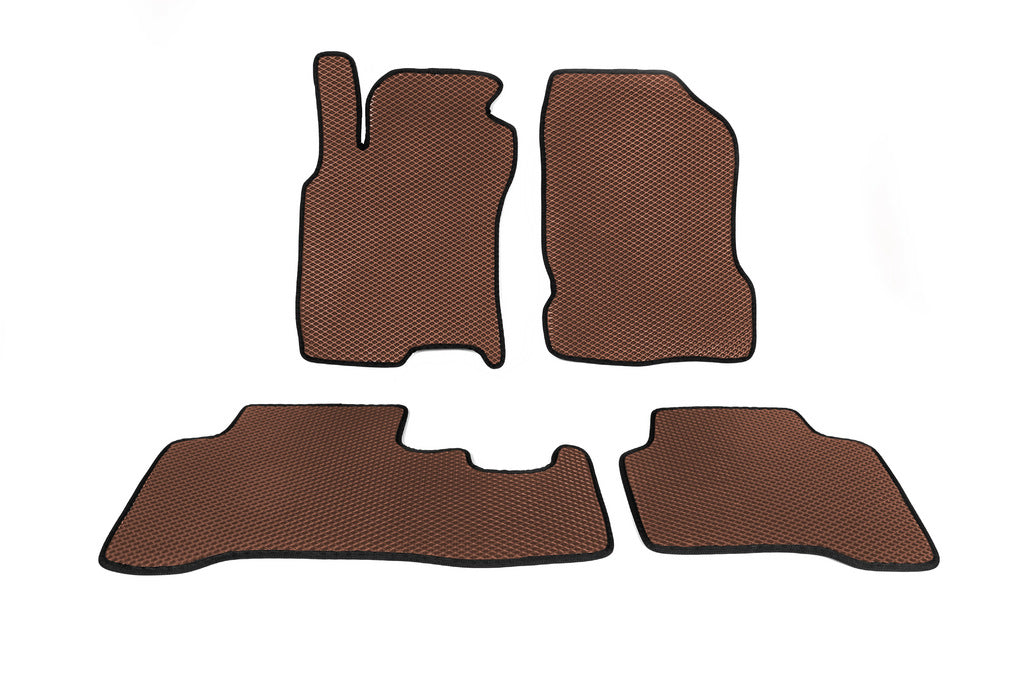 EVA Floor Mats (Brown) for Nissan X-trail T30 2002-2007 - image 1