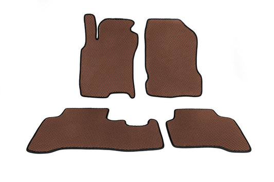 EVA Floor Mats (Brown) for Nissan X-trail T30 2002-2007 - image 1