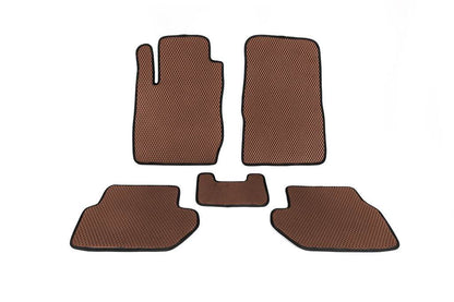 EVA floor mats (2013-2017, brown) for Ford Ecosport - Reelken Auto