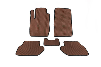 EVA Floor Mats (2013-2017, Brown) for Ford Ecosport 2013-2022 - image 1