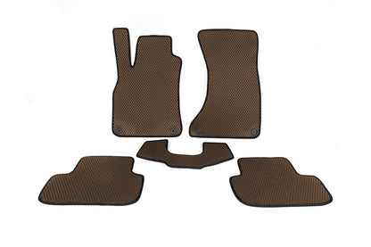 EVA mats (brown) for Audi A5 2007-2015 - Reelken Auto