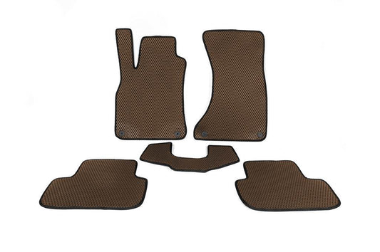 EVA mats (brown) for Audi A5 2007-2015 - Reelken Auto
