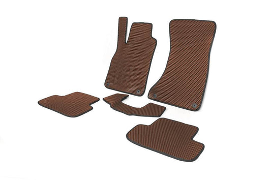 EVA mats (brown) for Audi A4 B8 2007-2015 - Reelken Auto