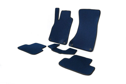 EVA mats (blue) for Audi A4 B8 2007-2015 - Reelken Auto