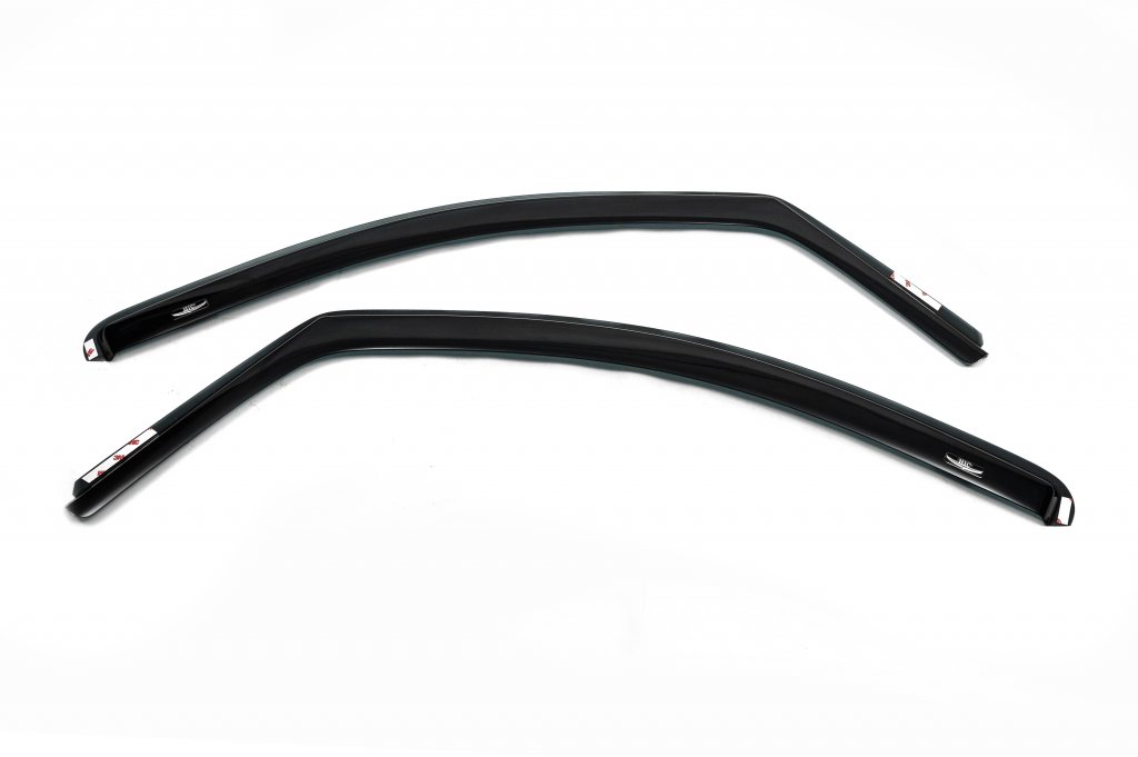 In-channel window deflectors (2 pcs, HIC) for Citroen Nemo 2007-2017 - image 3