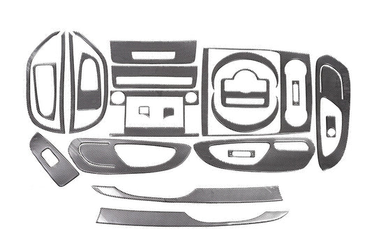 Dashboard Trim Covers for Mercedes Vito/V-class W447 2014- - image 2