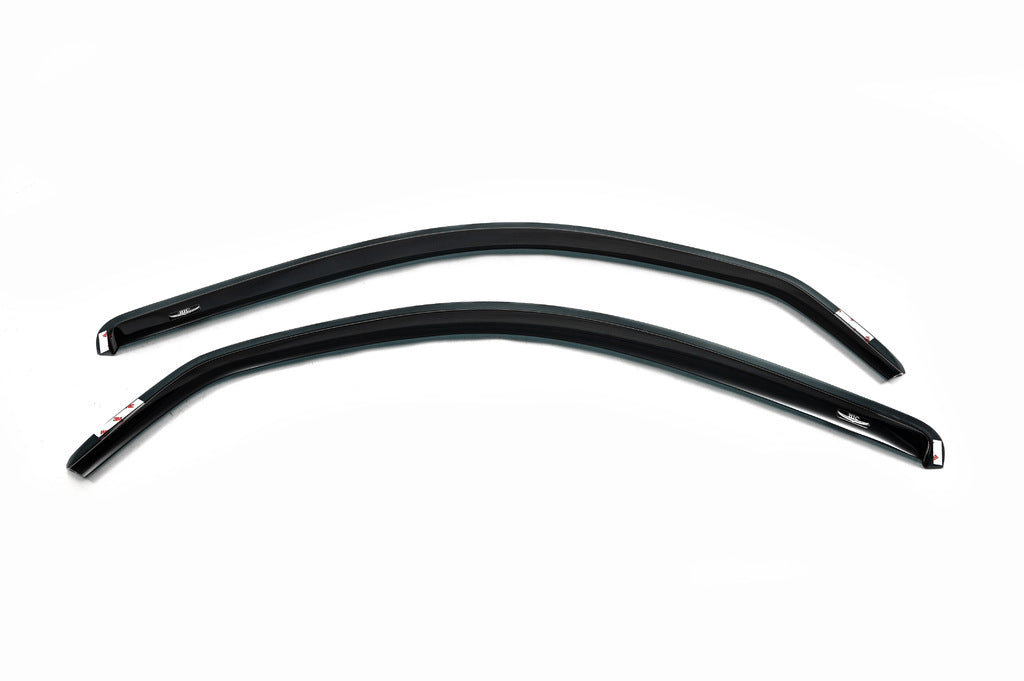 In-channel window deflectors (2 pcs, HIC) for Fiat Doblo I 2001-2005 - image 3