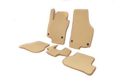 EVA Floor Mats (Beige) for Volkswagen Golf 5 2003-2009 - image 2