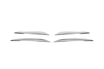 Side covers on the front bumper 2020+ (stainless steel) for Mercedes E-class W213 2016-2023 - Reelken Auto