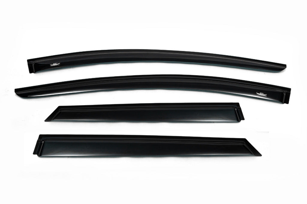 Window Deflectors (4 pcs, HIC) for Ford Focus III 2011-2017 - image 1