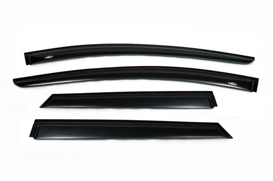 Window Deflectors (4 pcs, HIC) for Ford Focus III 2011-2017 - image 1