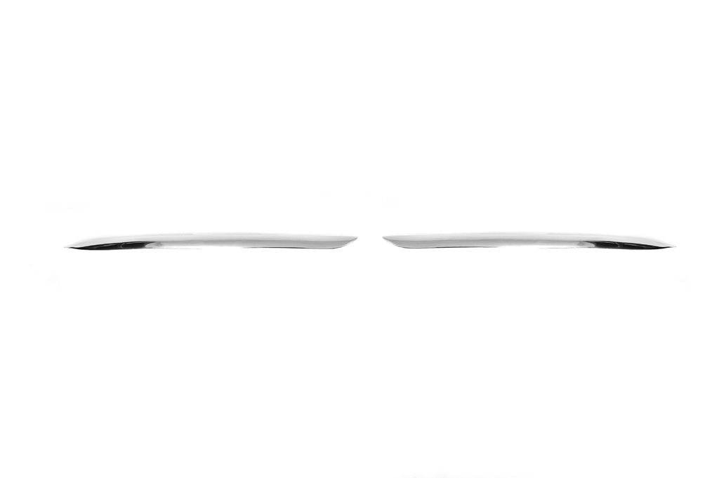 Chrome strip on the rear bumper 2020+ (stainless steel) for Mercedes E-class W213 2016-2023 - Reelken Auto