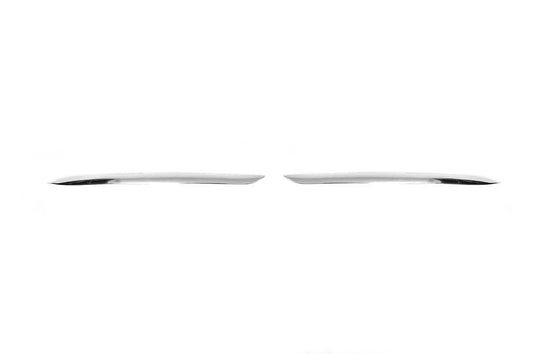 Chrome strip on the rear bumper 2020+ (stainless steel) for Mercedes E-class W213 2016-2023 - Reelken Auto