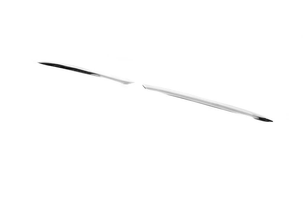 Chrome strip on the rear bumper 2020+ (stainless steel) for Mercedes E-class W213 2016-2023 - Reelken Auto